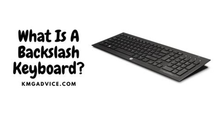 Is backslash a special character?